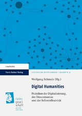 Digital Humanities -  Wolfgang Schmale