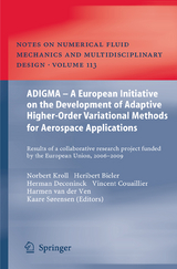 ADIGMA – A European Initiative on the Development of Adaptive Higher-Order Variational Methods for Aerospace Applications - 