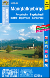 UK50-53 Mangfallgebirge - Landesamt für Digitalisierung, Breitband und Vermessung, Bayern; Landesamt für Digitalisierung, Breitband und Vermessung, Bayern