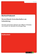 Deutschlands Gewerkschaften am Scheideweg - Eberhard Podzuweit