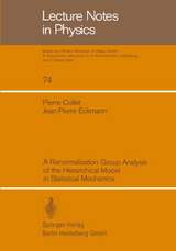 A Renormalization Group Analysis of the Hierarchical Model in Statistical Mechanics - P. Collet, J.-P. Eckmann