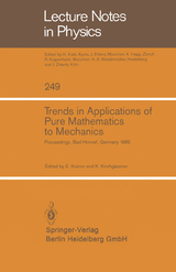 Trends in Applications of Pure Mathematics to Mechanics - 