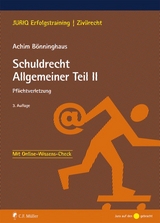 Schuldrecht Allgemeiner Teil II - Achim Bönninghaus