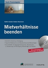 Mietverhältnisse beenden -  Andrea Nasemann,  Kathrin Gerber