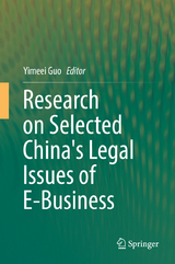 Research on Selected China's Legal Issues of E-Business - 