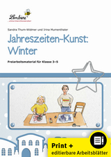 Jahreszeiten-Kunst: Winter - S. Thum-Widmer, I. Mumenthaler