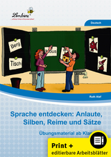 Sprache entdecken: Anlaute, Silben, Reime - Ruth Alef