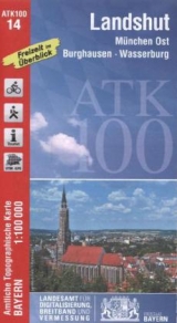 ATK100-14 Landshut (Amtliche Topographische Karte 1:100000) - Breitband und Vermessung Landesamt für Digitalisierung  Bayern