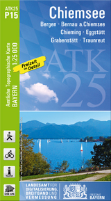 ATK25-P15 Chiemsee (Amtliche Topographische Karte 1:25000) - 