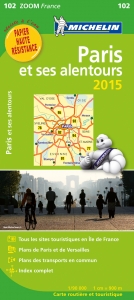 Michelin Karte Paris et ses alentures 2015 - 