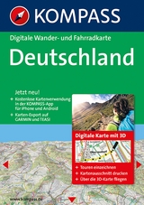 KOMPASS Digitale Karten Deutschland 3D - 