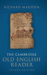 The Cambridge Old English Reader - Marsden, Richard