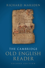 The Cambridge Old English Reader - Marsden, Richard