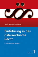 Einführung in das österreichische Recht - Kneihs, Benjamin; Bydlinski, Peter; Vollmaier, Peter
