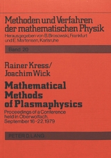 Mathematical Methods of Plasmaphysics - Rainer Kress, Joachim Wick