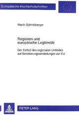 Regionen und europäische Legitimität - Martin Schmidberger
