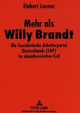 Mehr als Willy Brandt - Einhart Lorenz