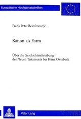 Kanon als Form - Frank Peter Bestbreurtje