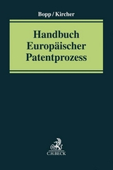 Handbuch Europäischer Patentprozess - 