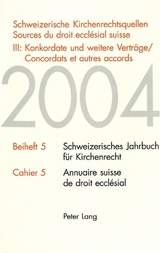 Schweizerische Kirchenrechtsquellen- Sources du droit ecclésial suisse - Christoph Winzeler