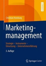 Marketingmanagement - Homburg, Christian