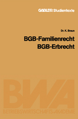 BGB — Familienrecht, BGB — Erbrecht - Karl Braun