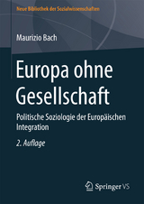 Europa ohne Gesellschaft - Bach, Maurizio