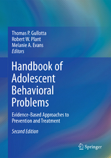 Handbook of Adolescent Behavioral Problems - Gullotta, Thomas P.; Plant, Robert W.; Evans, Melanie A.