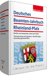 Deutsches Beamten-Jahrbuch Rheinland-Pfalz Jahresband 2015 -  Walhalla Fachredaktion