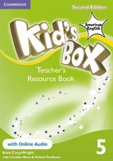 Kid's Box American English Level 5 Teacher's Resource Book with Online Audio - Cory-Wright, Kate