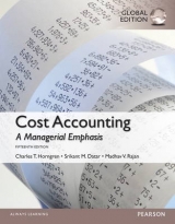 Cost Accounting with MyAccountingLab, Global Edition - Rajan, Madhav; Datar, Srikant M.; Horngren, Charles T.