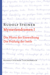 Mysteriendramen I - Steiner, Rudolf