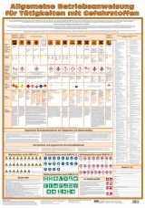 Wandtafel Allgemeine Betriebsanweisung für Tätigkeiten mit Gefahrstoffen - Birett, Karl; Vogler, Helmut