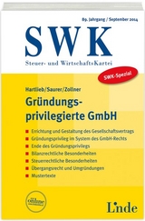 SWK-Spezial Gründungsprivilegierte GmbH - Franz Hartlieb, Ullrich Saurer, Johannes Zollner