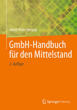 GmbH-Handbuch für den Mittelstand - Verspay, Heinz-Peter