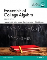 Essentials of College Algebra with MyMathLab, Global Edition - Lial, Margaret; Hornsby, John; Schneider, David; Daniels, Callie