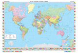 Weltkarte politisch (International), 1:35 Mill., Wandkarte, Magnetmarkiertafel - Freytag-Berndt und Artaria KG