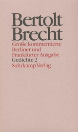 Werke. Große kommentierte Berliner und Frankfurter Ausgabe. 30 Bände (in 32 Teilbänden) und ein Registerband - Bertolt Brecht