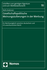 Gesellschaftspolitische Meinungsäußerungen in der Werbung - Stella Andersen