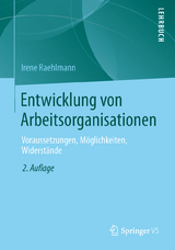 Entwicklung von Arbeitsorganisationen - Raehlmann, Irene
