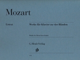 Wolfgang Amadeus Mozart - Werke für Klavier zu vier Händen - Mozart, Wolfgang Amadeus; Jost, Peter