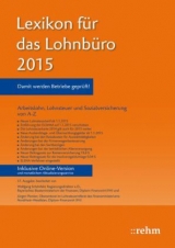 Lexikon für das Lohnbüro 2015 - Schönfeld, Wolfgang; Plenker, Jürgen