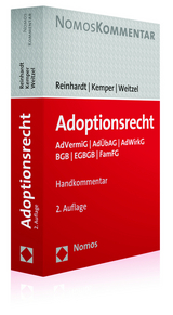 Adoptionsrecht - Jörg Reinhardt, Rainer Kemper, Wolfgang Weitzel