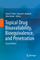 Topical Drug Bioavailability, Bioequivalence, and Penetration - Shah, Vinod P.; Maibach, Howard I.; Jenner, John