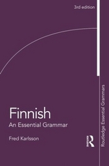 Finnish: An Essential Grammar - Karlsson, Fred