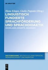 Linguistisch fundierte Sprachförderung und Sprachdidaktik - 