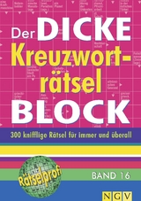 Der dicke Kreuzworträtsel-Block Band 16