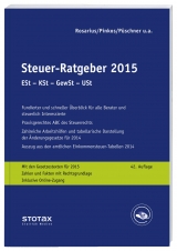 Steuer-Ratgeber 2015 - Boeddinghaus, Claudia; Henseler, Frank; Niermann, Walter; Pinkos, Erich; Püschner, Wolfgang; Rosarius, Lothar; Spahn, Marcus