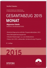 Tabelle, Gesamtabzug 2015 Monat - 