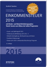 Tabelle, Einkommensteuer 2015 - 